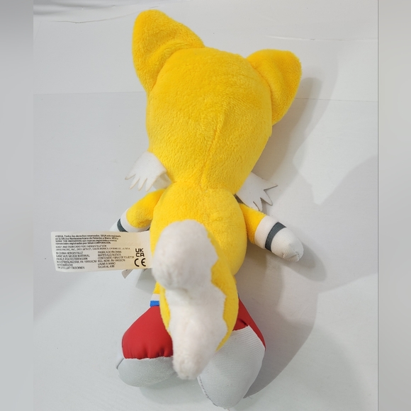 SONIC THE HEDGEHOG TAILS PLUSH TOY 9" - Picture 3 of 7